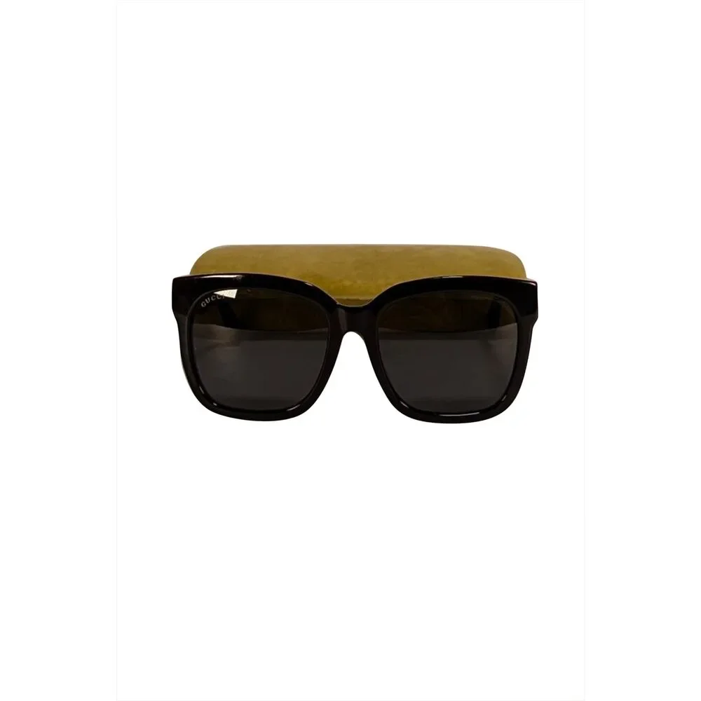 Gucci - Black Oversized Sunglasses